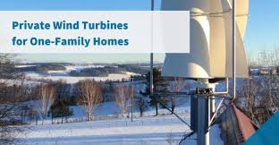 private wind turbines for one family