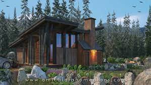 amicalola home plans mountain modern