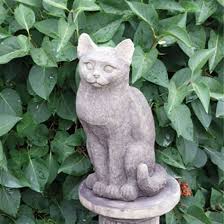 Kitty Cat Garden Ornament Amiska