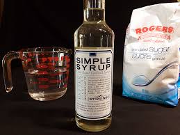 club foody simple syrup recipe for
