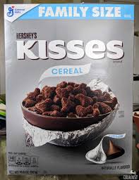 review hershey s kisses cereal