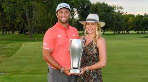 Jon Rahm and his wife, Kelley, are ...