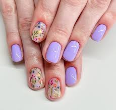 spring nails ideas flower nail art designs