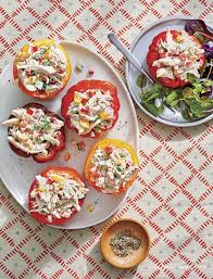 Transfer to the baking dish, and top with cheddar cheese and crushed potato chips. Fresh Easy Chicken Salad Recipes Southern Living