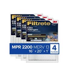filtrete 16x20x1 air filter mpr 2200