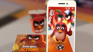 New Angry Birds uses QR-like 'BirdCodes' to blur the lines between game,  film, and brands - The Verge
