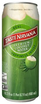 real coconut water tall can taste