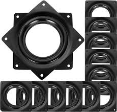 But if the project is larger and marbles are too small, i have help. 12 Pack Black Turntable Bearings 4 Inch Square Rotating Plate 300 Lbs 5 16 Inch Thick Swivel Plate For Diy Lazy Susan Buy On Zoodmall 12 Pack Black Turntable Bearings 4 Inch Square