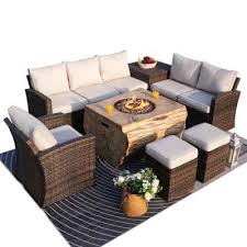 fire pit patio sets outdoor lounge