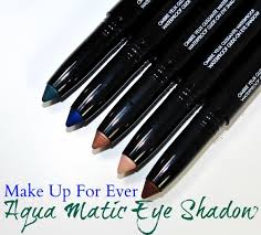 ever aqua matic eye shadow swatches