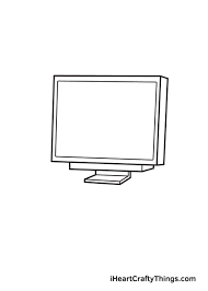 ‹ drawing is a universal language. Computer Drawing How To Draw A Computer Step By Step