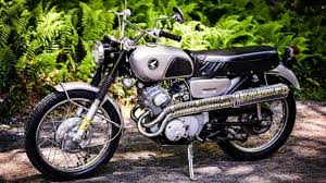 this 1966 honda cl160 is the cutest
