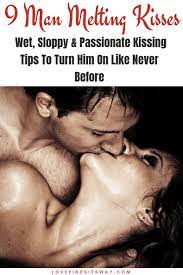 This is guaranteed to get his blood boiling with desire. How To Kiss A Guy