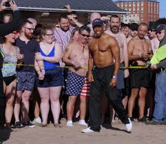 The american retired police officer and politician eric adams has yet to disclose his wife's details publicly. Coney Island Polar Bear Plunge Helped By Warmer Temperatures To Welcome 2019