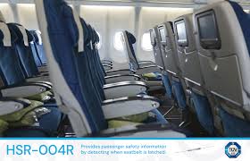 airplane seatbelt detection hsi sensing