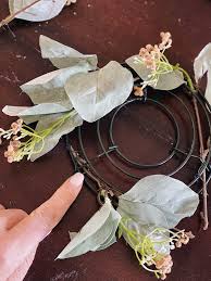 diy spring fl candle ring home