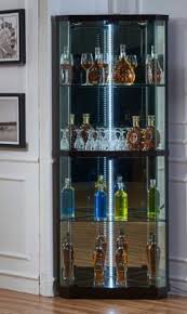 Brand New Glass Wood Display Cabinet