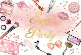 spa birthday party photography
