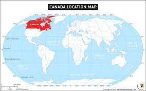 where is canada where is canada located