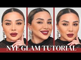 new years eve makeup tutorial glam