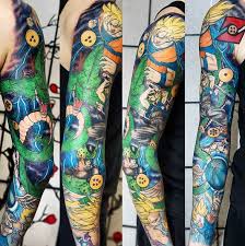 Check spelling or type a new query. Dragon Ball Z Tattoo Leg Sleeve