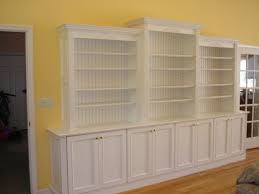 Hand Made Built In Wall Unit In White