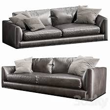 b b italia richard sofa sofa 3d model