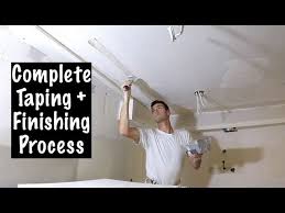 Complete Drywall Taping Process For