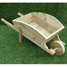 diy wooden wheelbarrow planter diy