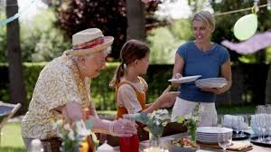 Grandmother Party Stock Footage