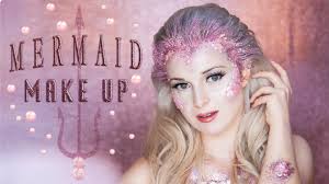 pink mermaid makeup tutorial mermaid