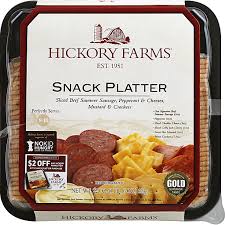 hickory farms snack platter 22 oz