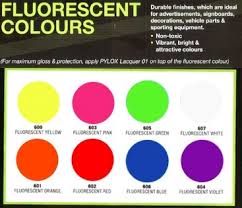 Nippon Pylox Paint Fluorescent 400cc 8 Colours