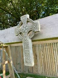Celtic Cross Hanging Plaque Burgess