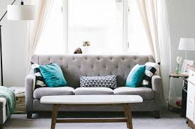 decorate with throw pillows