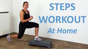 Step Workout 20 Minute Stepper Workout Routine With Full Body Steps Exercises