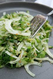 simple fennel salad with cuber