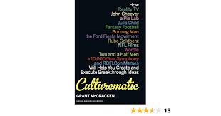 Nothing personal with david samson. Culturematic How Reality Tv John Cheever A Pie Lab Julia Child Fantasy Football Will Help You Create And Execute Breakthrough Ideas Mccracken Grant 9781422143292 Amazon Com Books
