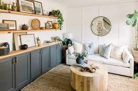 diy living room sideboard with stock