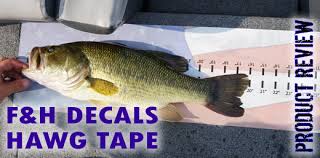 f h decals fishing mering tape