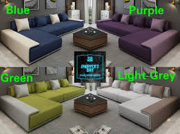 chero modern l shape sofa 6 colours