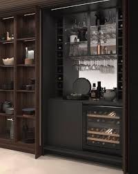 Bar Cabinet With Pocket Doors From