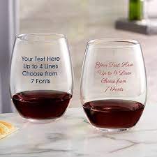 Custom Printed Wine Glasses