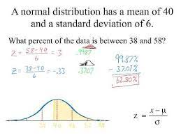 using table a to find percent of data