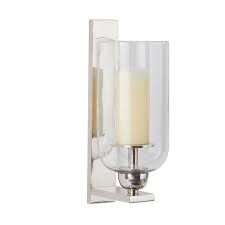 Silver Aluminum Modern Wall Sconce By