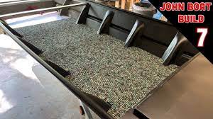 jon boat aluminum floor installation