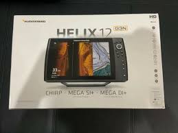 Humminbird Helix 12 Chirp Mega Si Fishfinder Gps G3n W Transducer 410920 1