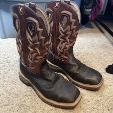 twisted x brown western boots for men
