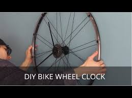 Old Bike Wheel Clock
