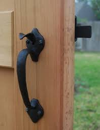 Pin On Gate Handles